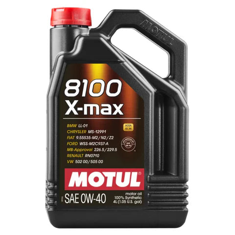 Motul 8100 X-MAX 0W-40 (4 Liter)