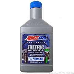 AMSOIL 10W-40 Metric Motorcycle Oil 946ml